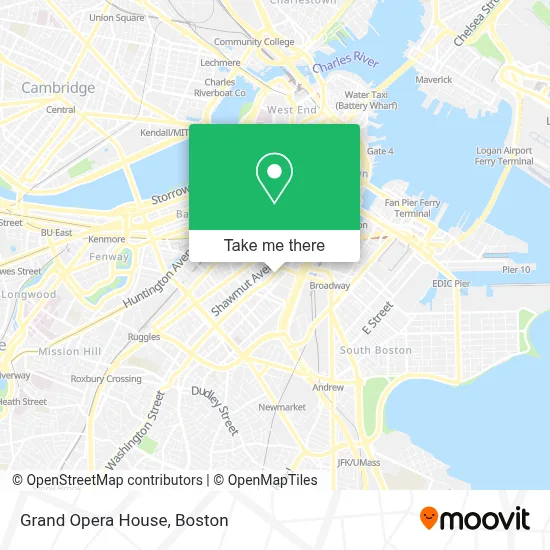 Grand Opera House map