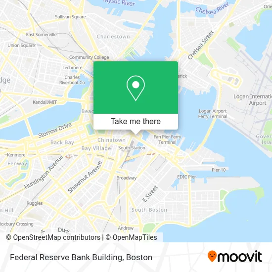 Federal Reserve Bank Building map