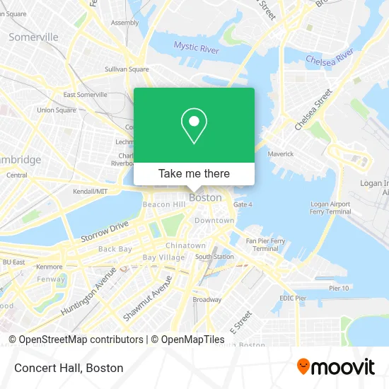 Concert Hall map