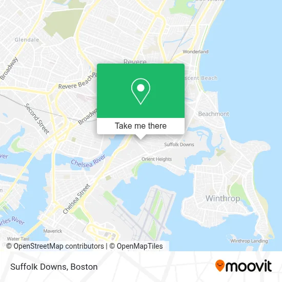 Suffolk Downs map