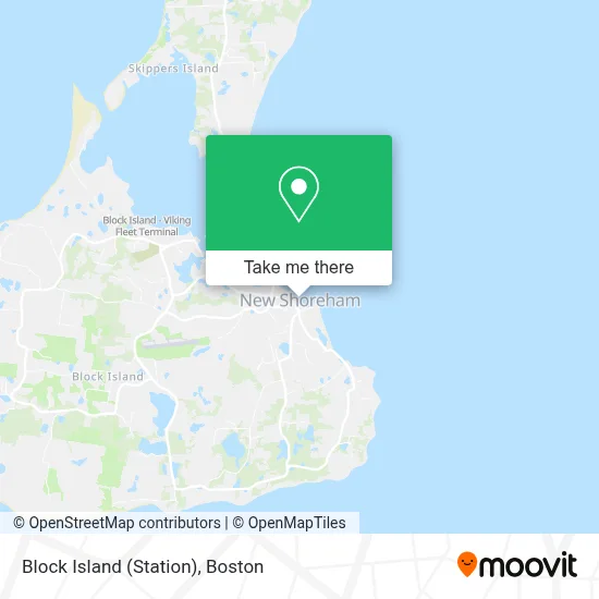 Block Island (Station) map