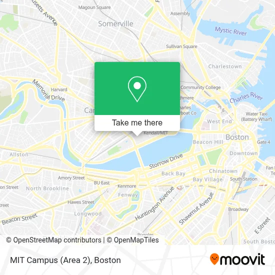 MIT Campus (Area 2) map