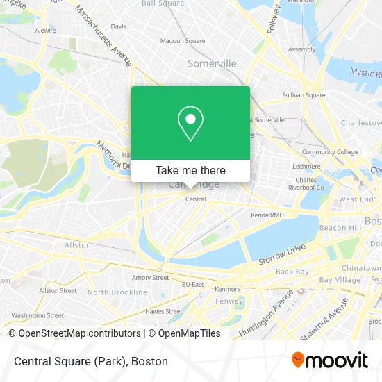 Central Square (Park) map