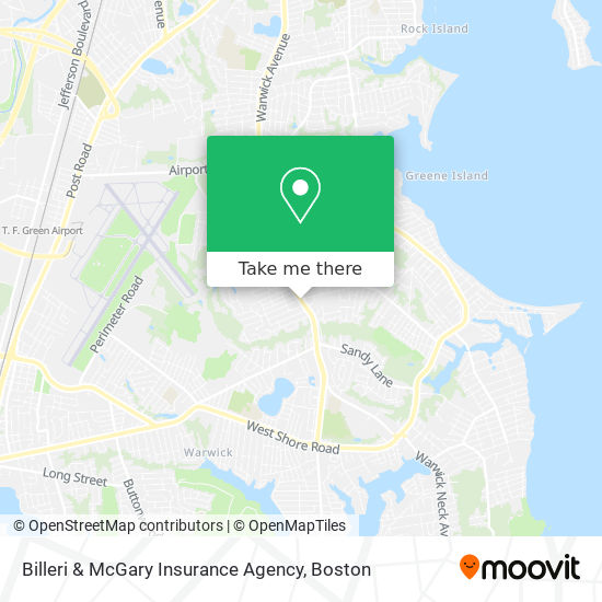 Mapa de Billeri & McGary Insurance Agency