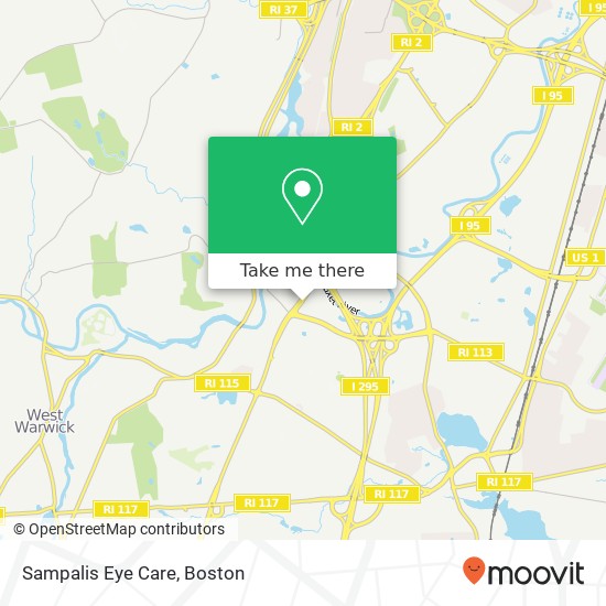 Sampalis Eye Care map