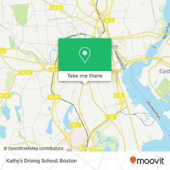 Kathy's Driving School map