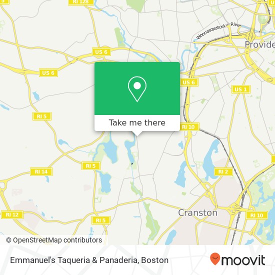 Mapa de Emmanuel's Taqueria & Panaderia