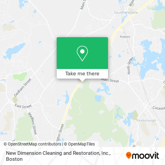 Mapa de New Dimension Cleaning and Restoration, Inc.