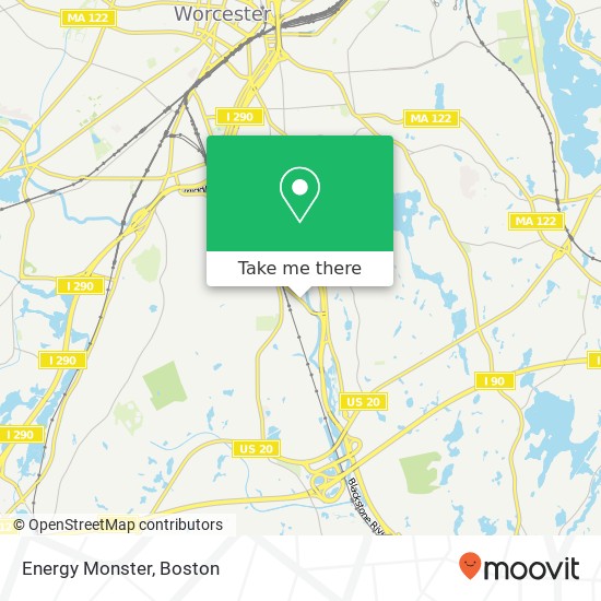 Energy Monster map