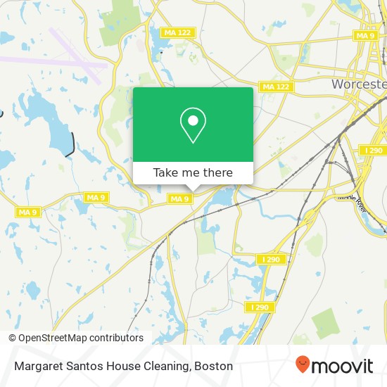 Mapa de Margaret Santos House Cleaning