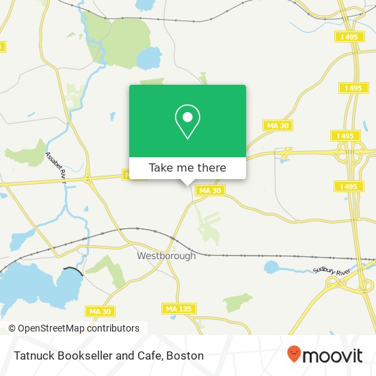 Mapa de Tatnuck Bookseller and Cafe