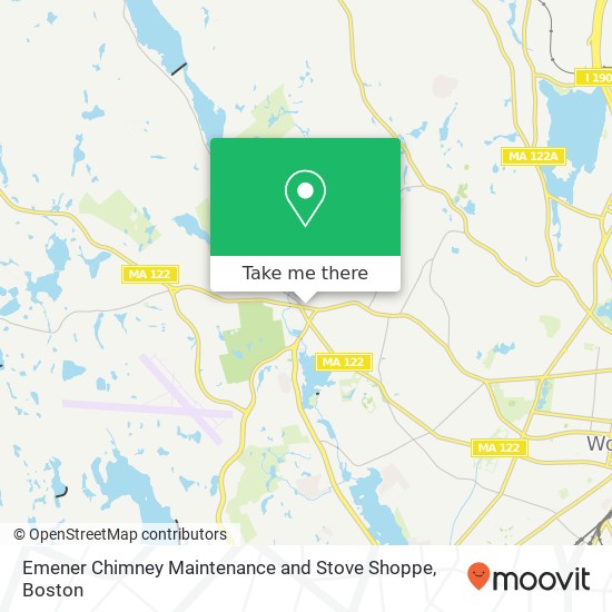 Mapa de Emener Chimney Maintenance and Stove Shoppe