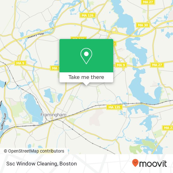 Mapa de Ssc Window Cleaning