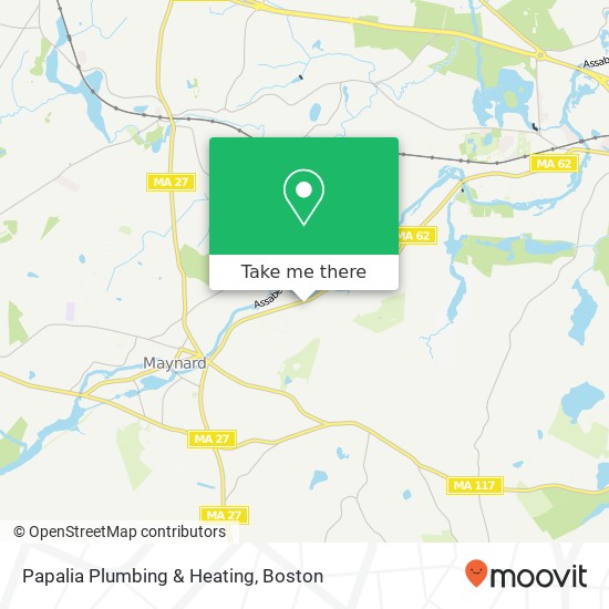 Mapa de Papalia Plumbing & Heating