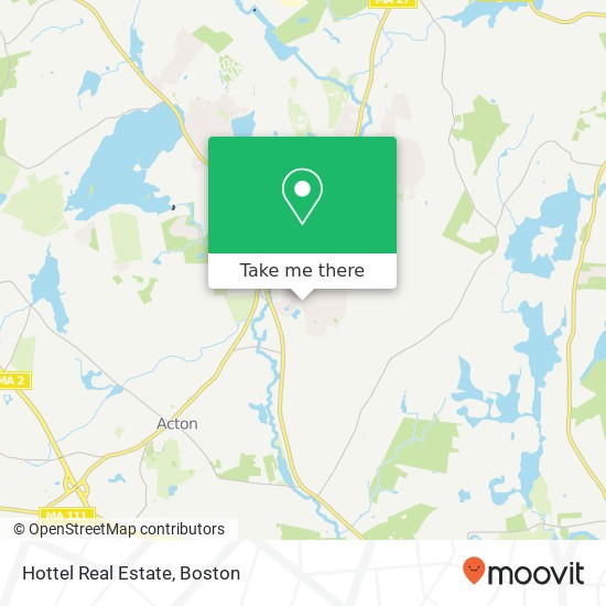 Mapa de Hottel Real Estate