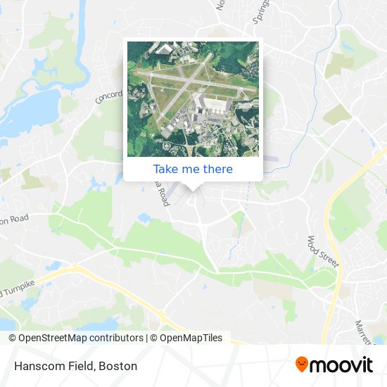 Hanscom Field map