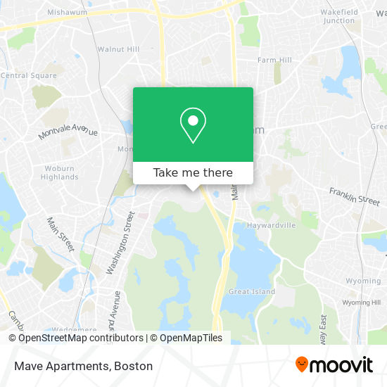 Mave Apartments map