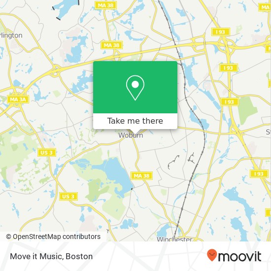 Mapa de Move it Music