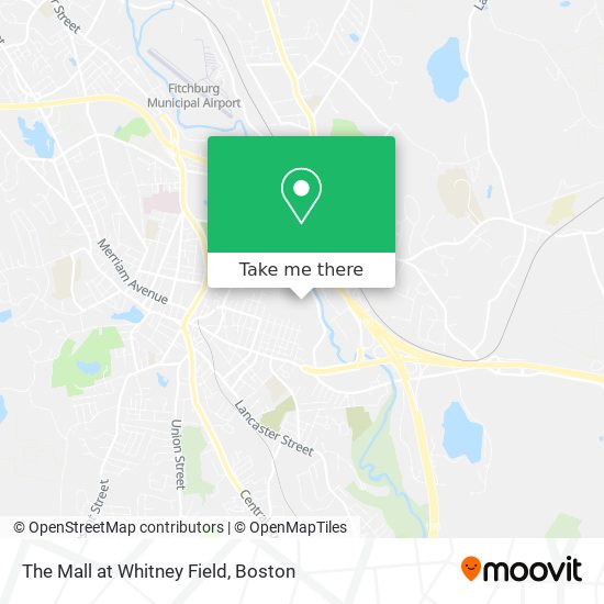 The Mall at Whitney Field map