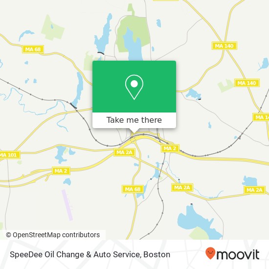 SpeeDee Oil Change & Auto Service map