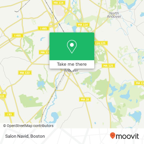 Salon Navid map