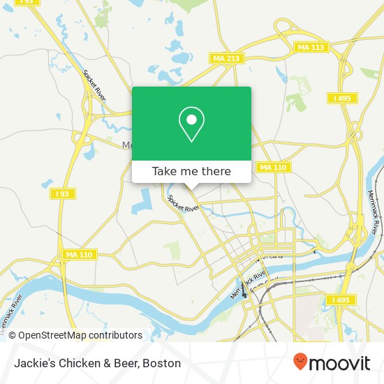 Mapa de Jackie's Chicken & Beer