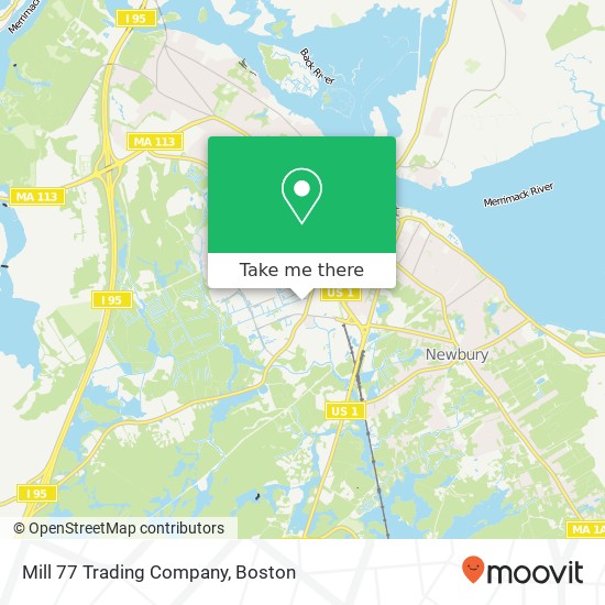 Mill 77 Trading Company map