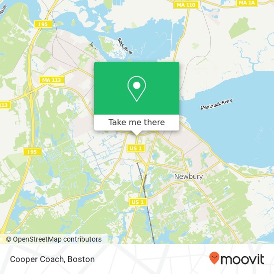 Mapa de Cooper Coach
