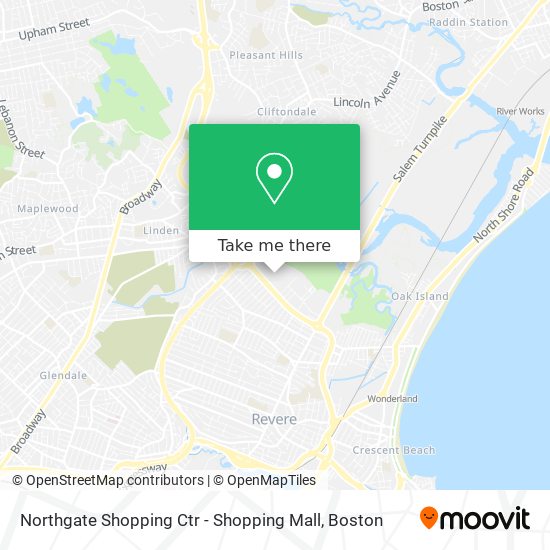 Northgate Shopping Ctr - Shopping Mall map