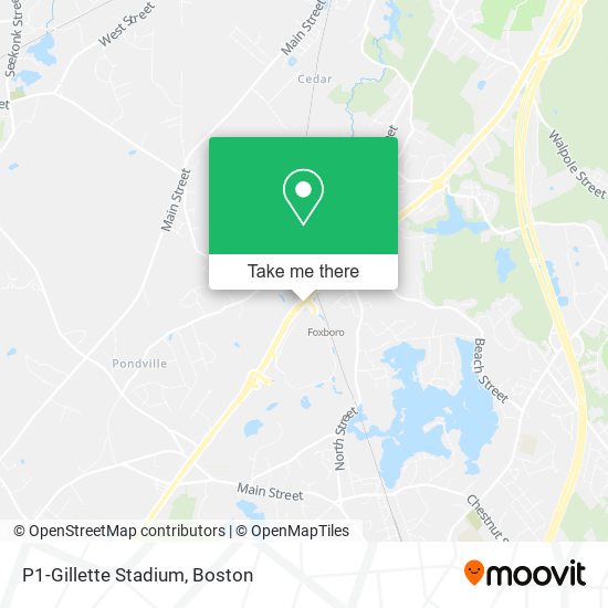 Mapa de P1-Gillette Stadium