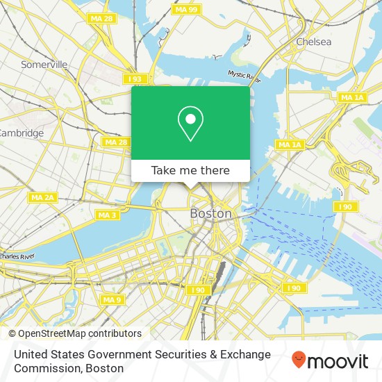 Mapa de United States Government Securities & Exchange Commission
