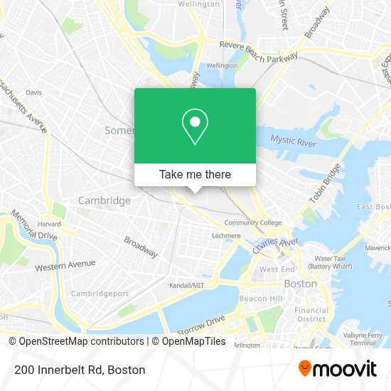 200 Innerbelt Rd map