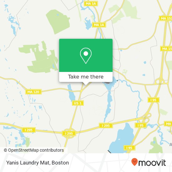 Mapa de Yanis Laundry Mat