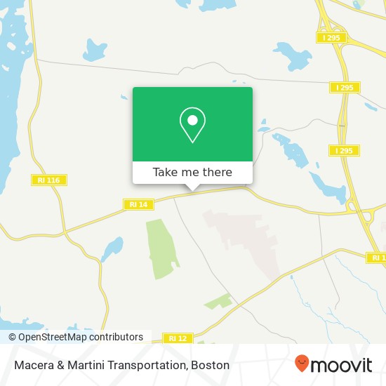 Mapa de Macera & Martini Transportation