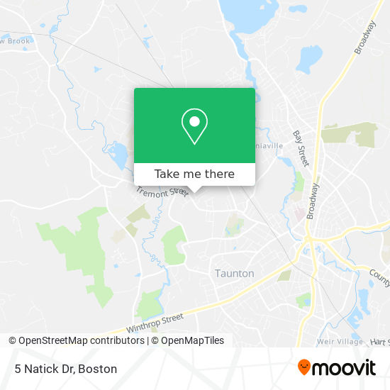 5 Natick Dr map