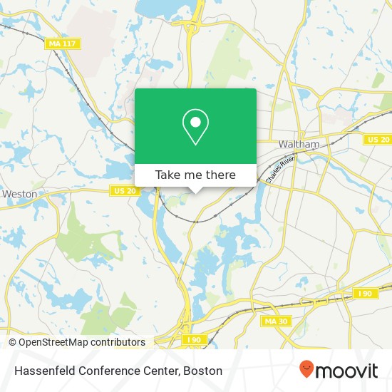 Hassenfeld Conference Center map