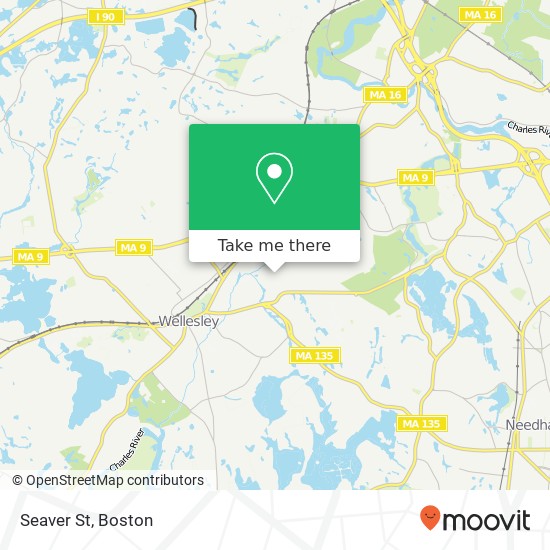 Seaver St map
