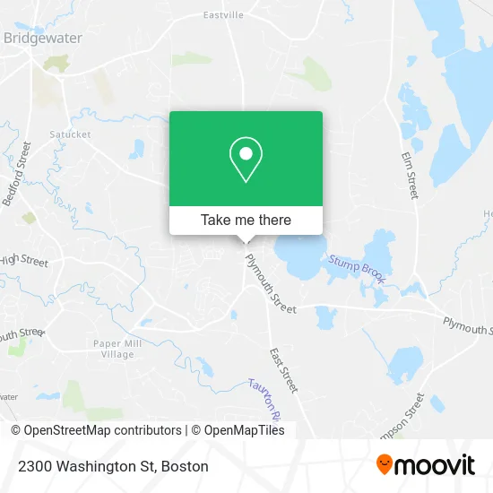 2300 Washington St map