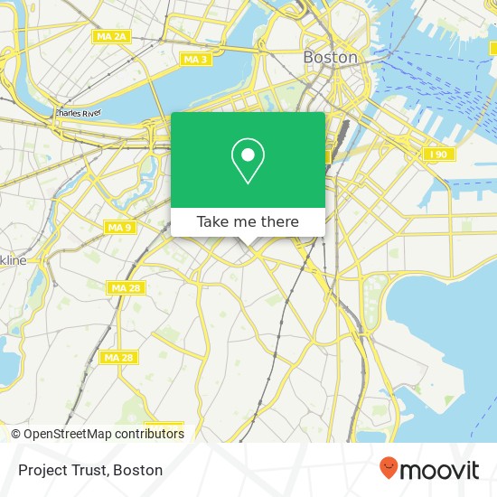 Project Trust map