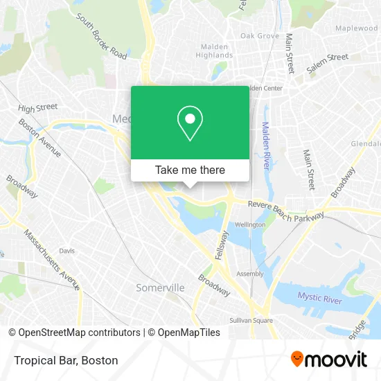 Tropical Bar map