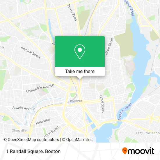 1 Randall Square map