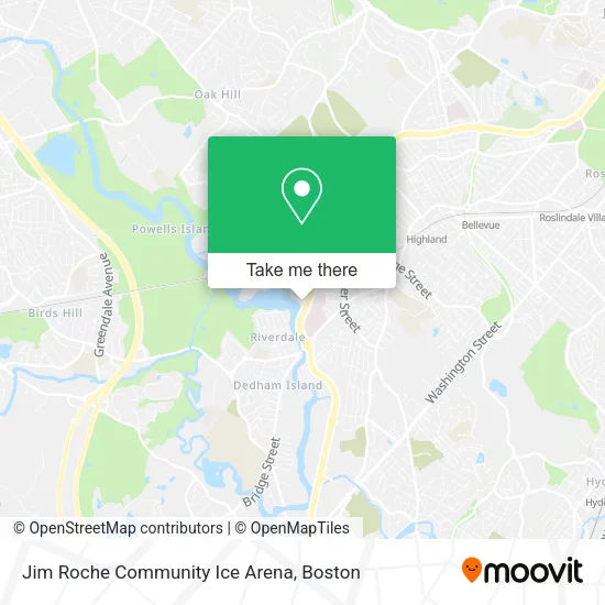 Jim Roche Community Ice Arena map