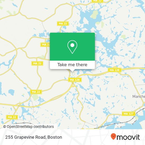 Mapa de 255 Grapevine Road