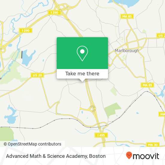 Advanced Math & Science Academy map