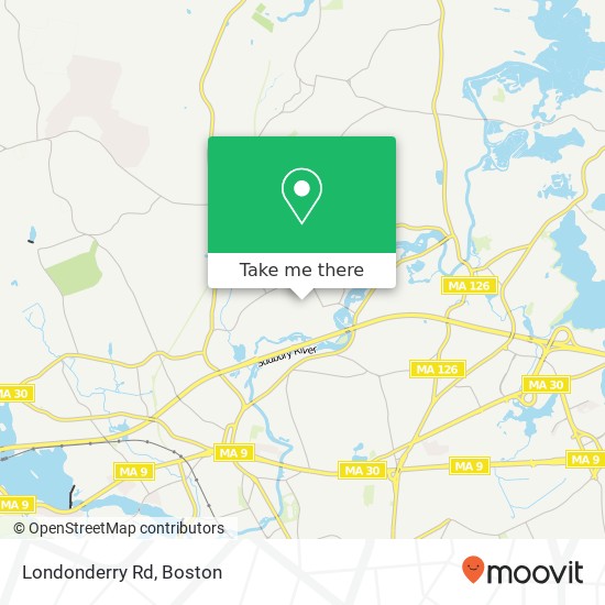 Londonderry Rd map