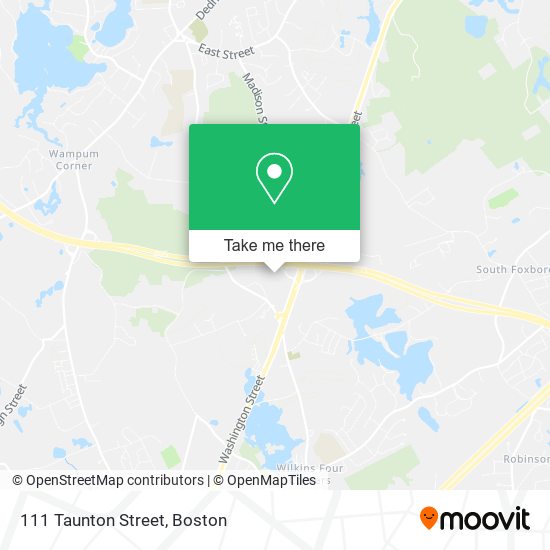 111 Taunton Street map