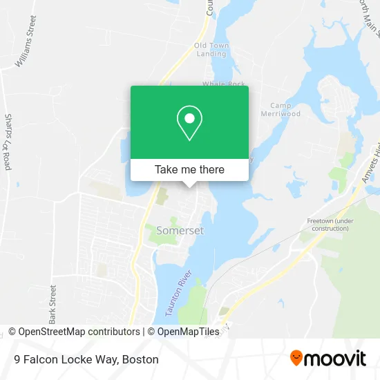 9 Falcon Locke Way map