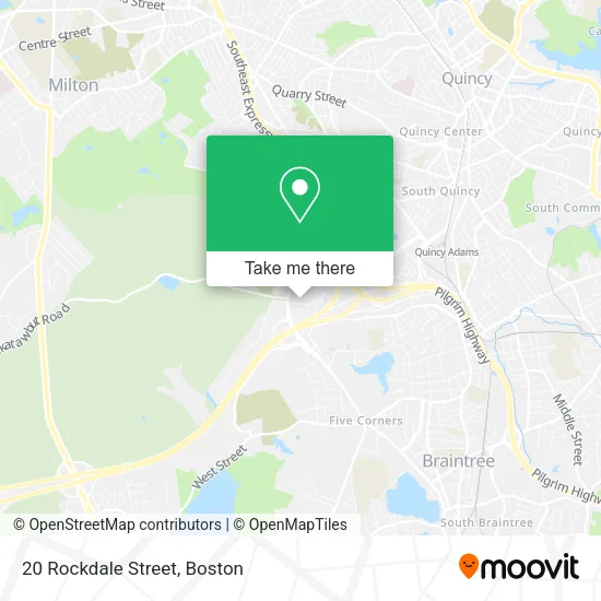 20 Rockdale Street map