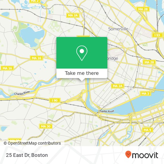 25 East Dr, Boston, MA 02163 map