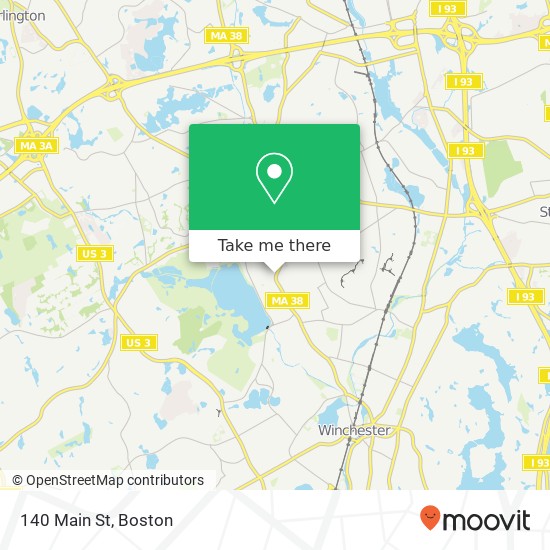 140 Main St, Woburn, MA 01801 map